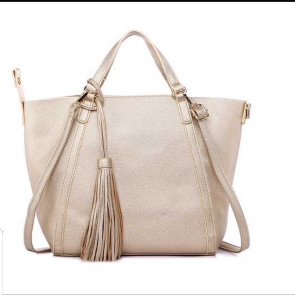 **SOLD** Gold Tote Bag